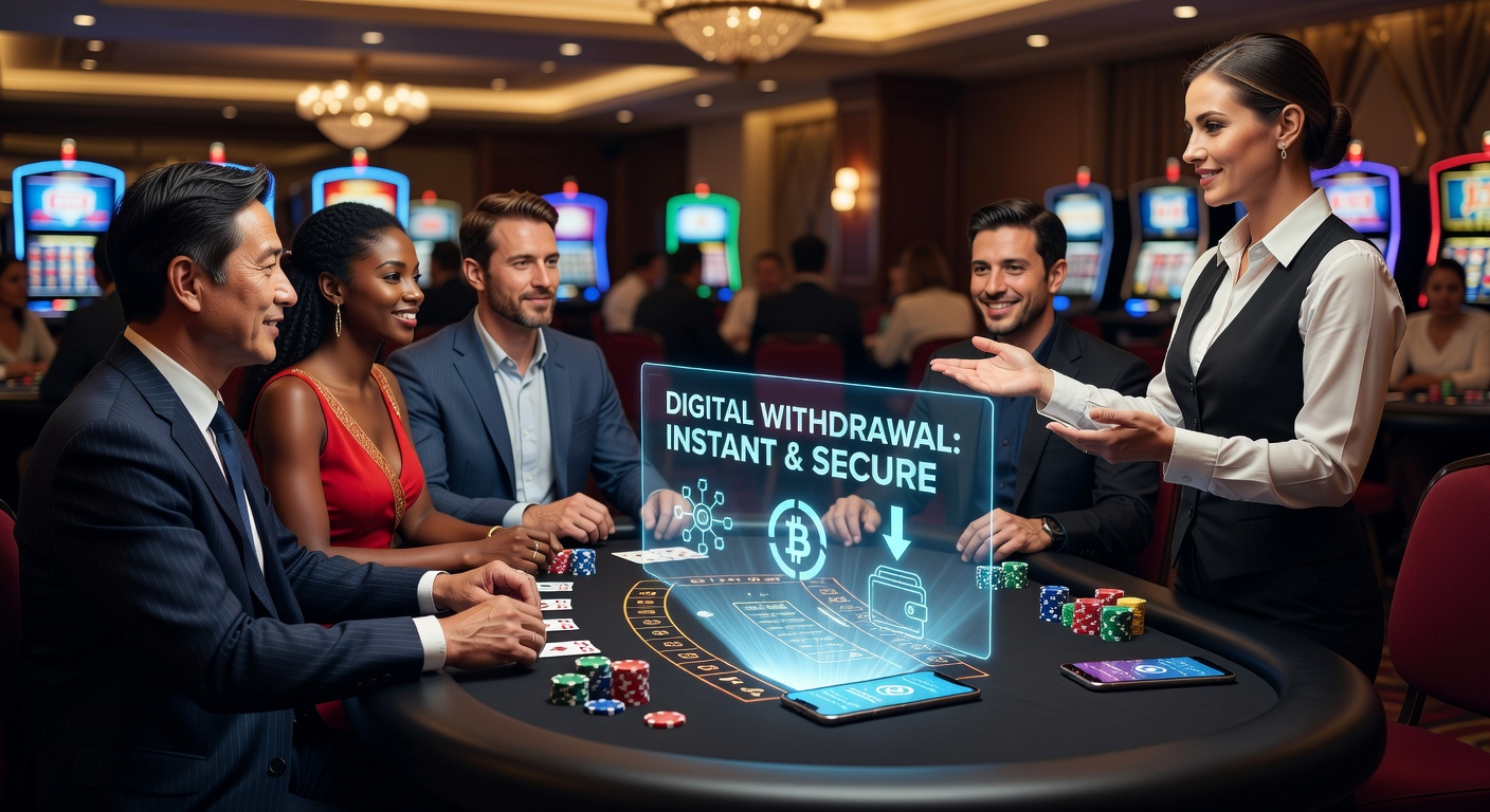 Digitale Währungen ermöglichen schnelle Auszahlungen bei Tischspielen in Online-Casinos
