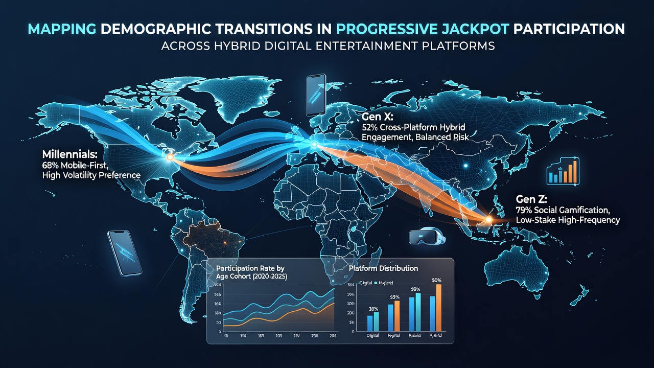 Demografische Analyse von Jackpot-Teilnehmern auf hybriden Gaming-Plattformen im Jahr 2026