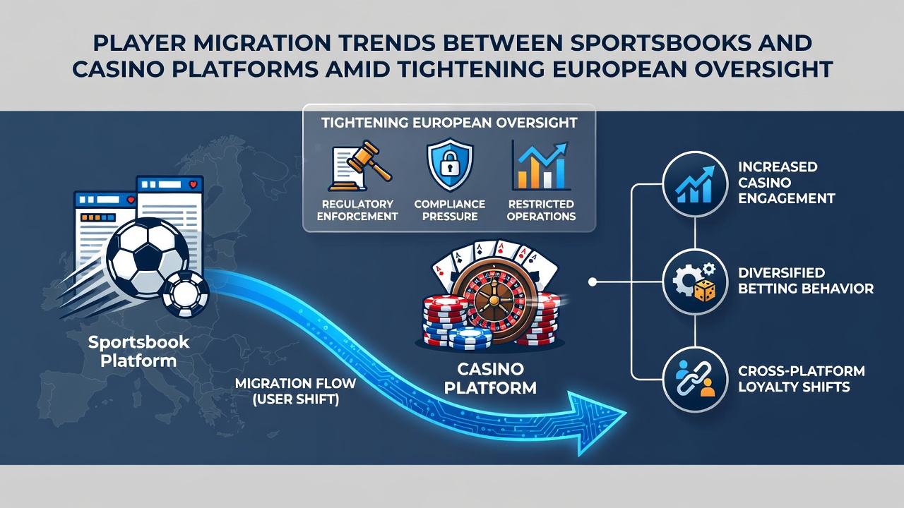 Analyse der Migrationsmuster und regulatorischen Einflüsse auf digitale Gaming-Plattformen