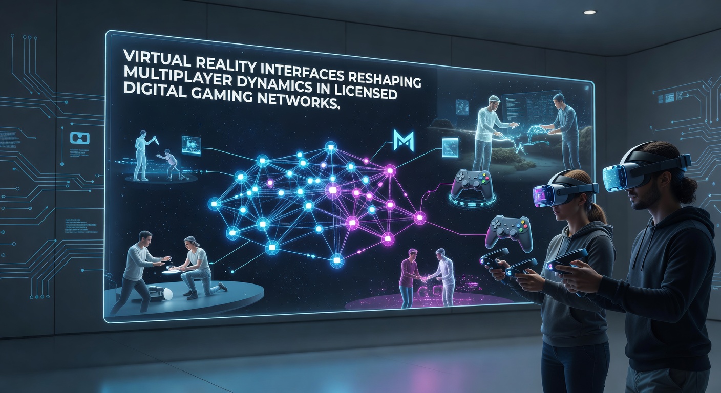 VR-Headsets und Multiplayer-Interaktionen in digitalen Gaming-Umgebungen