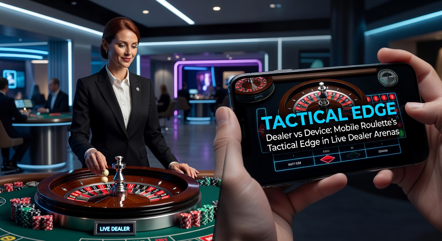 Vergleichs-Screenshot: Mobile Live Dealer Roulette neben RNG Device Version, mit taktischen Overlay-Elementen und Statistiken